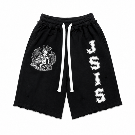 JSIS 3/4’s Shorts Black
