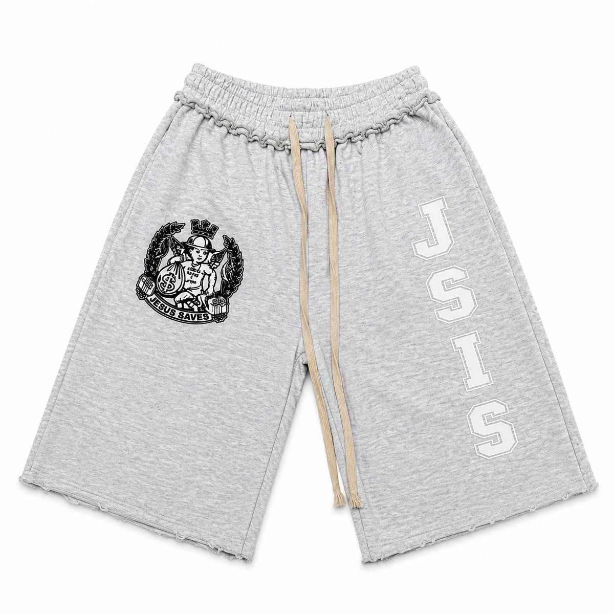 JSIS 3/4’s Shorts Heather Grey